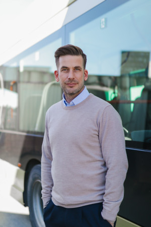 Øyvind Børressen, regionssjef Tide Buss