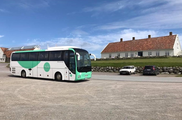 Tide turbuss på Hå gamle prestegård