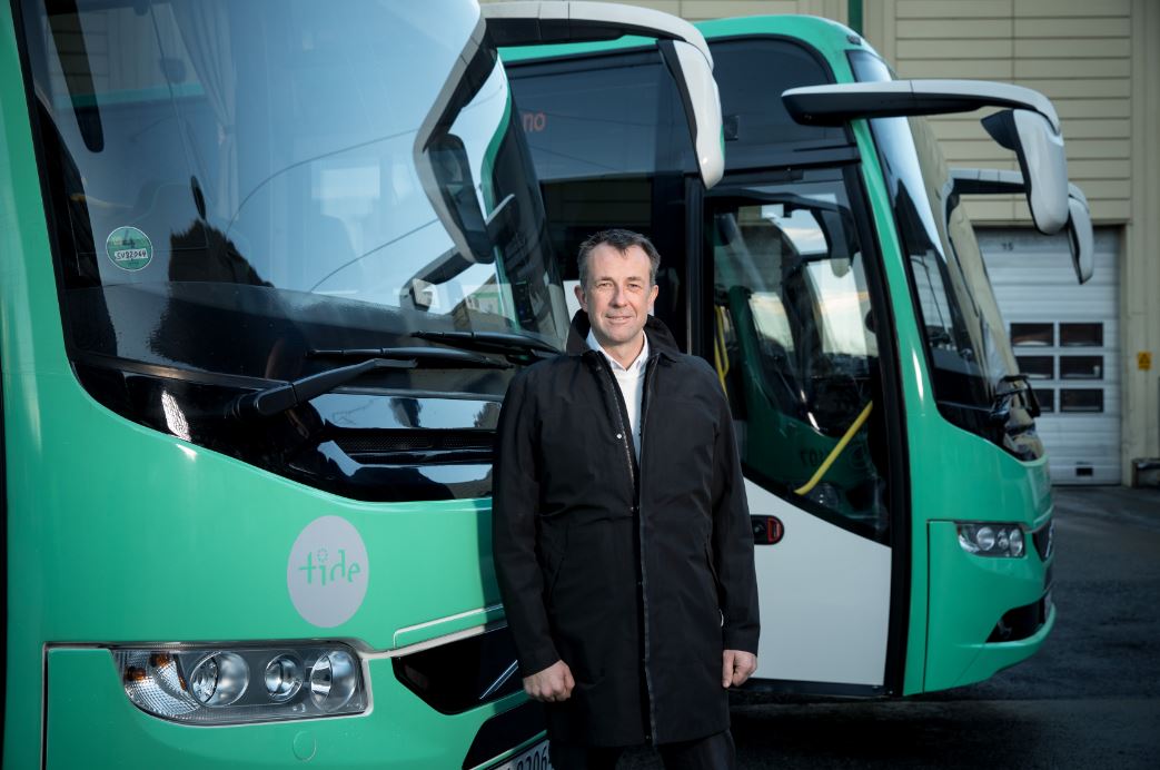 Roger Harkestad, konsernsjef Tide