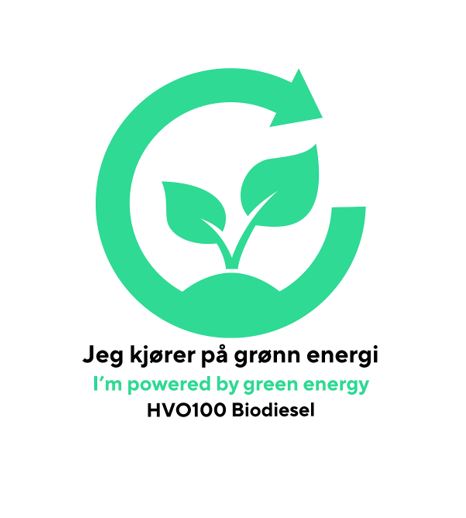Visste du at HVO100 biodrivstoff reduserer CO2 utslipp med opptil 90%?