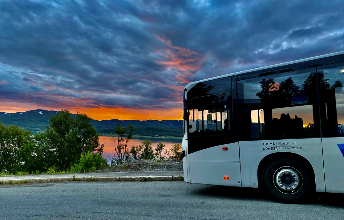 Tide Buss kjører rutebuss for Troms og Finnmark fylkestrafikk